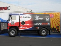 Präsentation des neuen Sonderfahrzeugs TATRA 4×4 für DAKAR 2014 (August 2013 - Europameisterschaft der Zugmaschinen in Most)